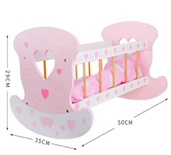 עריסת תינוק מעץ