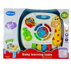 שולחן פעילות עם רגלים מתקפלות