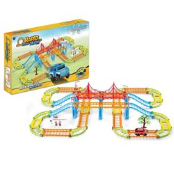 מסלול מכוניות 108חלקים