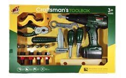 סט בנאי עם מברגה